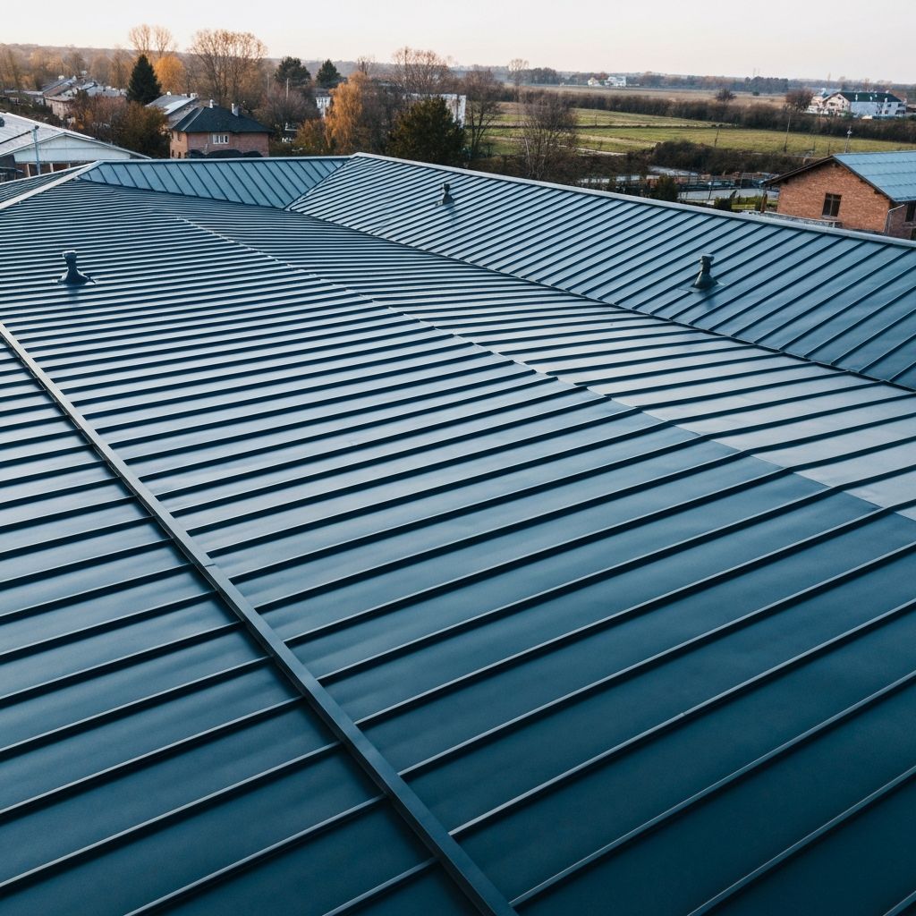 Metal Roof Installation - After