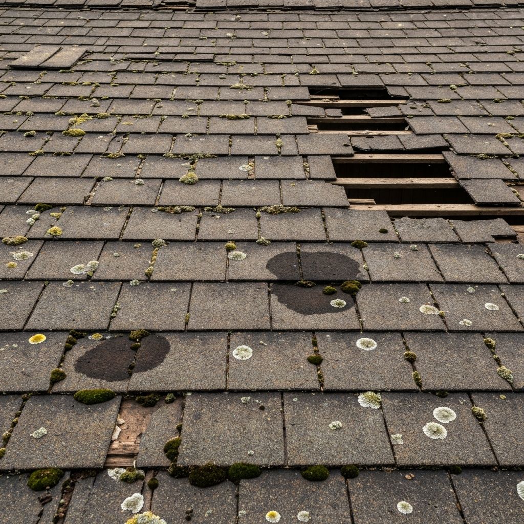 Residential Shingle Roof - Before