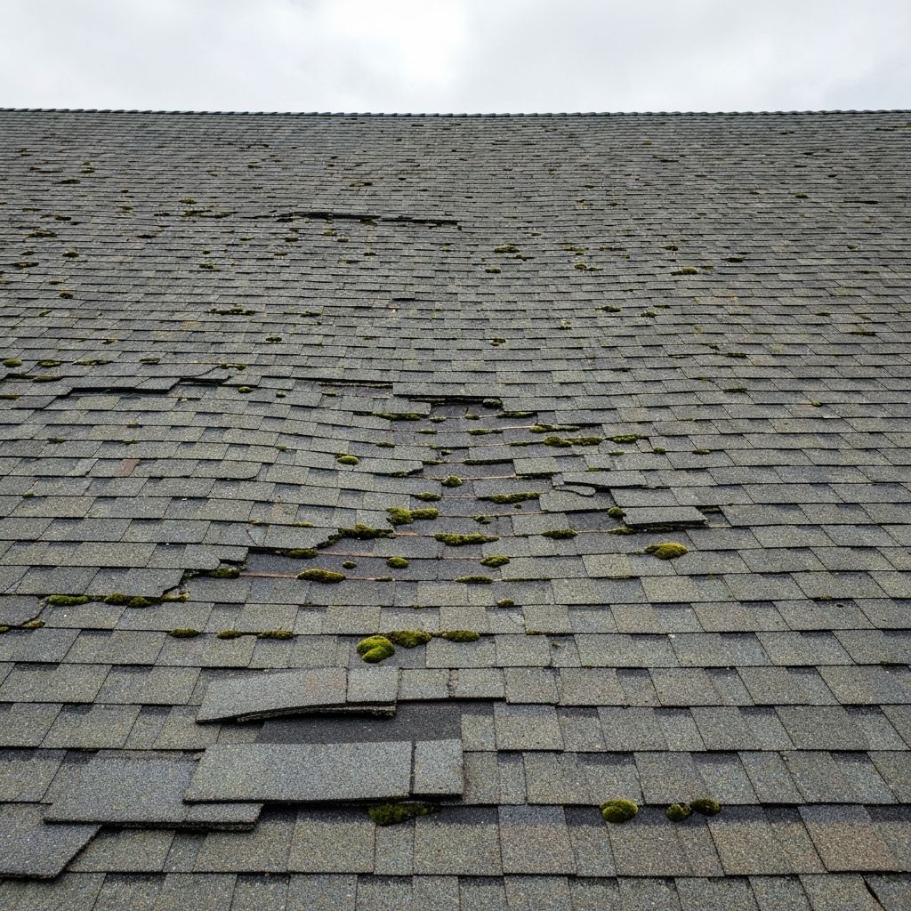 Metal Roof Installation - Before